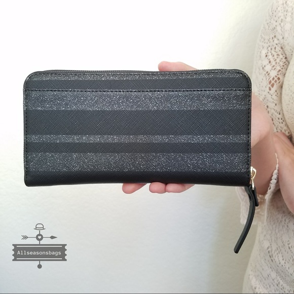 Kate spade HANI Haven Lane striped NEDA Wallet NWT - Picture 4 of 7